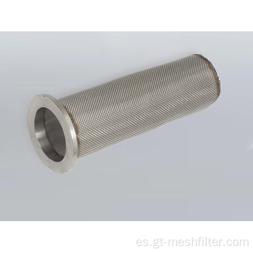 Tubo de filtro de malla de alambre de acero inoxidable